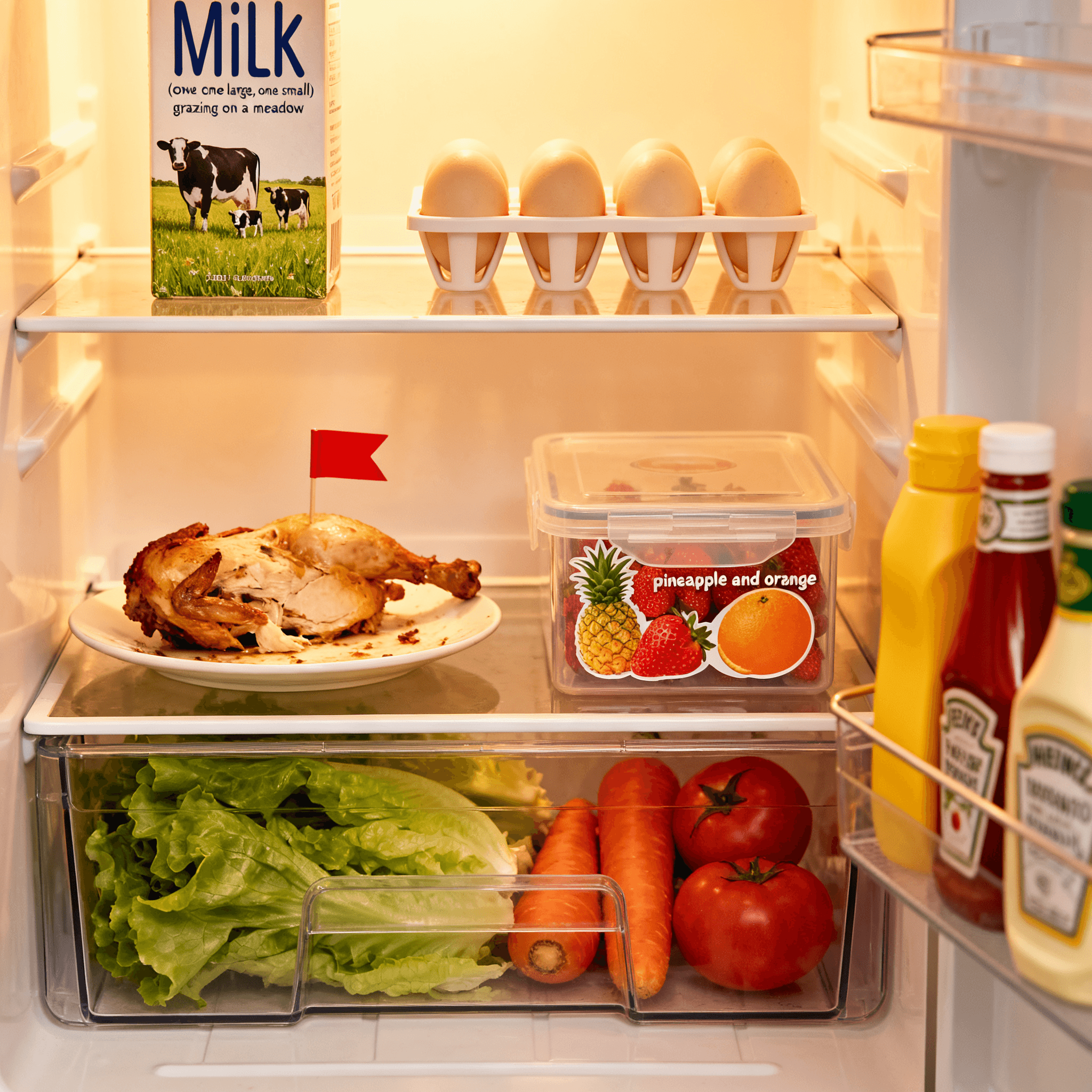 冰箱内部结构详解：各层食物摆放与保鲜技巧指南